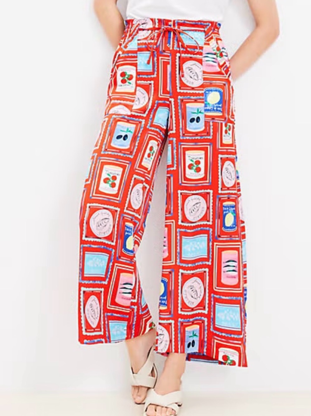 Wide-leg Loft x Posh Peanut Pants